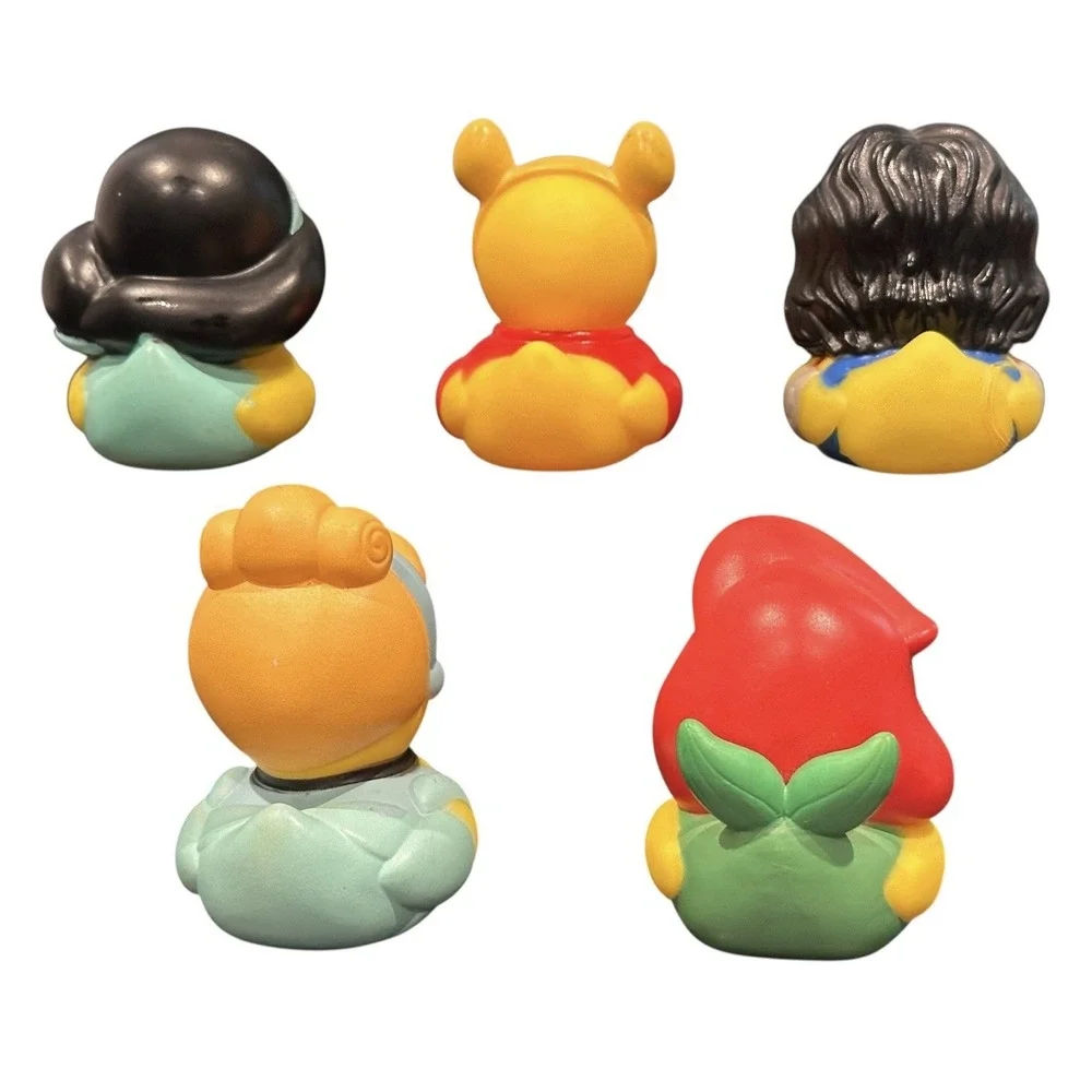 Lot‎ Of 5 Disney Duckz Jazwares Princess Cinderella Mermaid Wonder Woman Jasmine